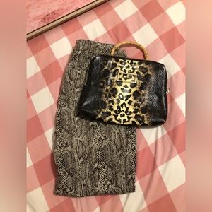 Westbound snake print pants